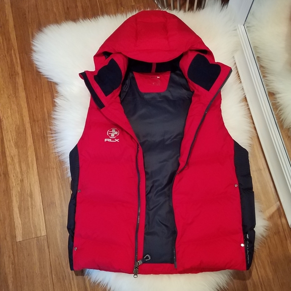 RLX RALPH LAUREN MEN'S GOOSE DOWN UNISEX VEST - Picture 7 of 9